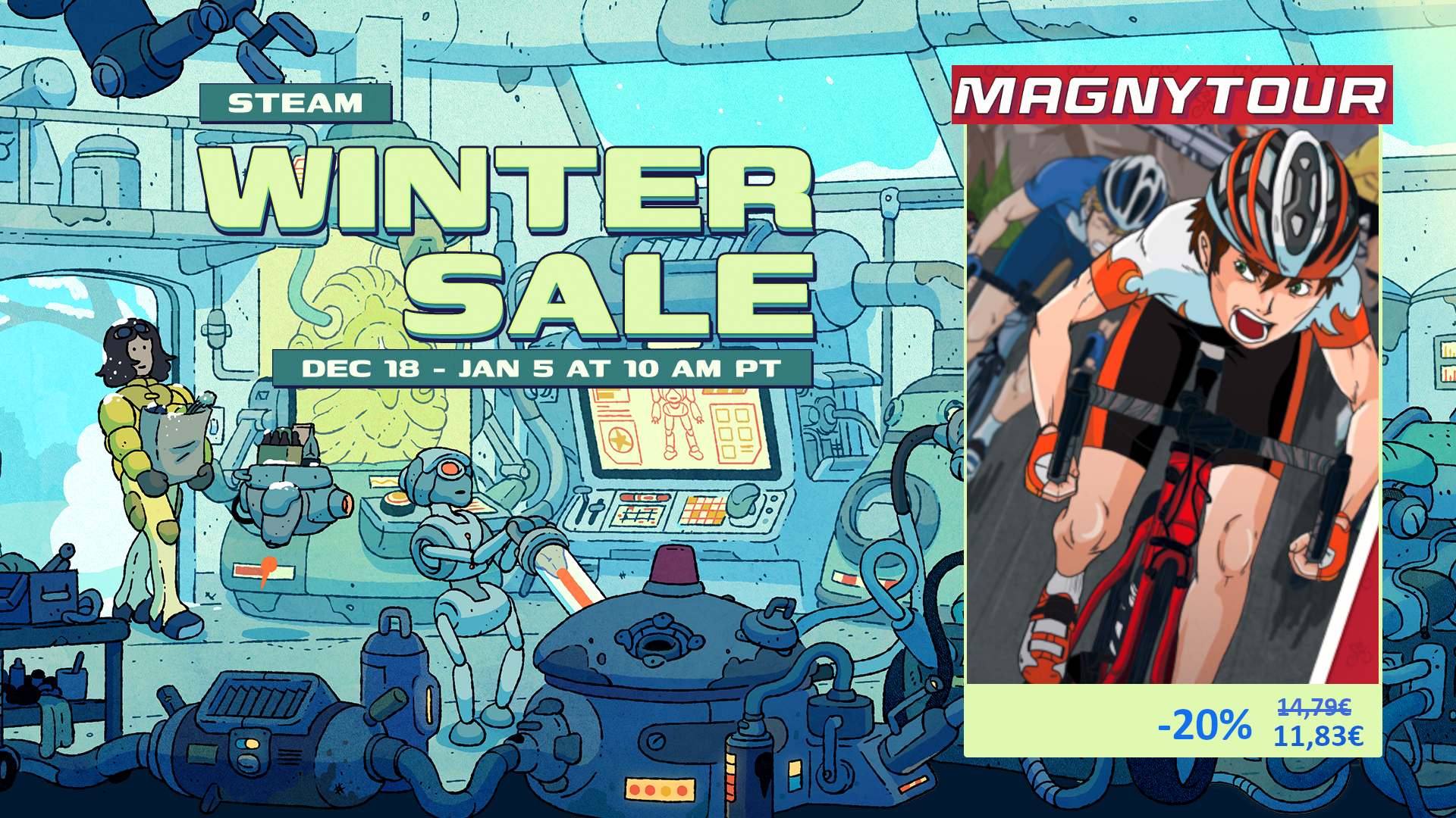 Soldes d'hiver 2025 Magnytour Steam